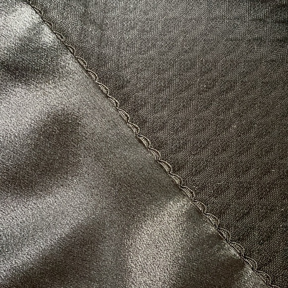 VTG 50’s 60’s Black Swing Coat Ivory Fur Collar Trim - Picture 11 of 15